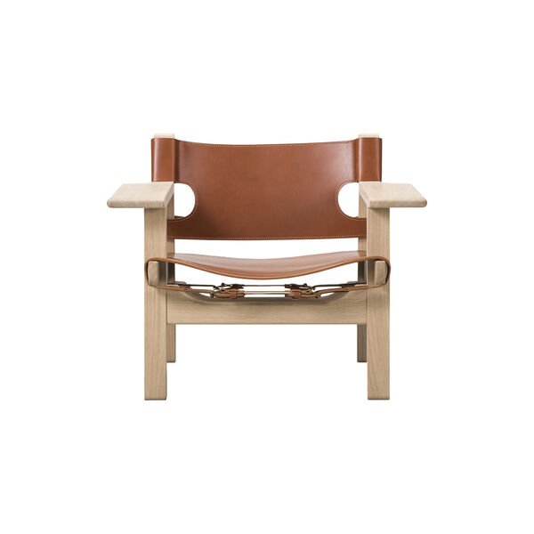 2226 Den Spanske Stol, cognac/s&aelig;bebehandlet eg, Fredericia Furniture