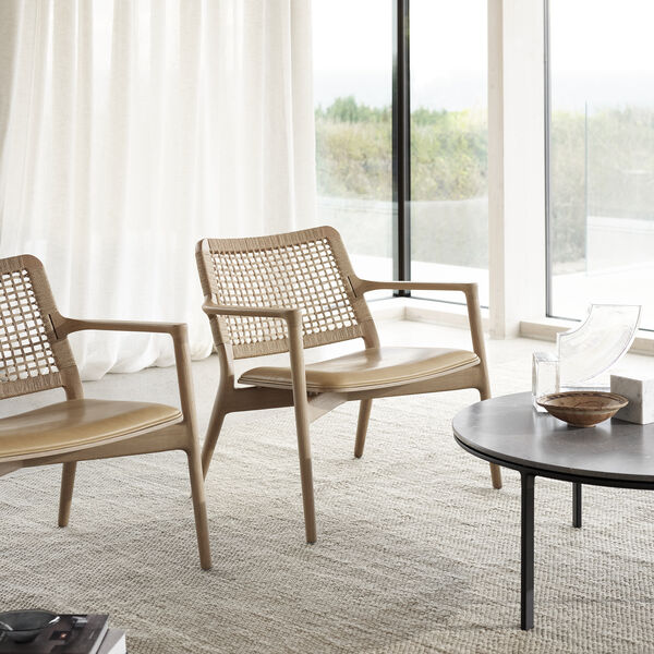 VIPP488 Cabin loungestol, lys eg/sand, Vipp