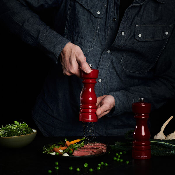 London Salt and pepper set, rød, Cole & Mason