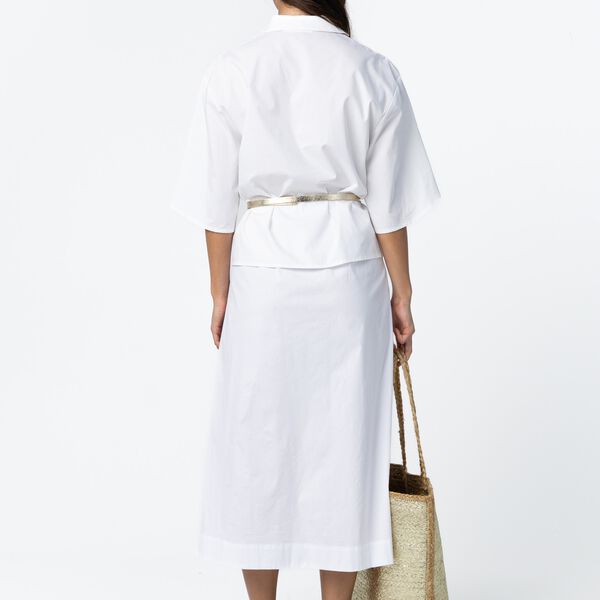 PHOEBE long skirt, white, Coster Copenhagen