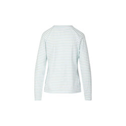 SILLA stripe longsleeved t-shirt, light blue/white stripe, Coster Copenhagen