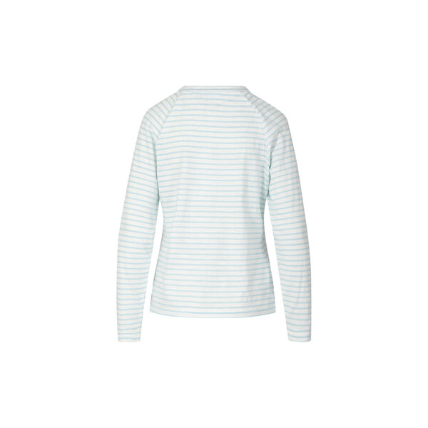 SILLA stripe longsleeved t-shirt, light blue/white stripe, Coster Copenhagen