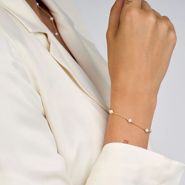 ATHENA ARMBÅND, forgyldt, Spirit Icons