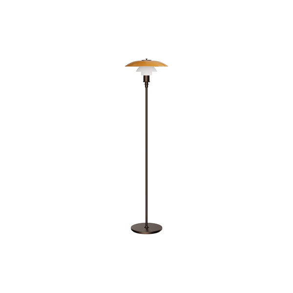 PH 3&frac12;-2&frac12; Gulvlampe Centenary Edition, amber/opal white, Louis Poulsen