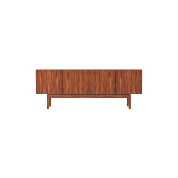 BPS183 Sideboard, lacquered rosewood, Bernh. Pedersen & S&oslash;n
