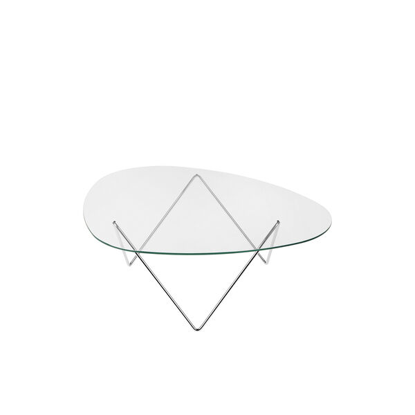 Pedrera Coffee Table, chrome, GUBI