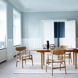 CH26 spisebordsstol, olieret eg/natur, Carl Hansen & Søn