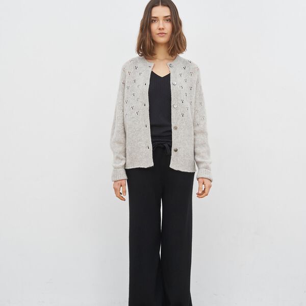 Harmonie Cardigan, light grey, CARE BY ME