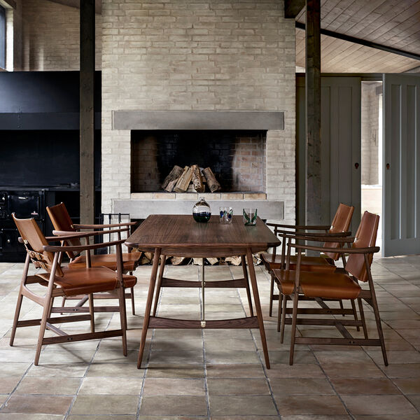 BM1106 J&aelig;gerstolen, olieret valn&oslash;d/cognac, Carl Hansen & S&oslash;n
