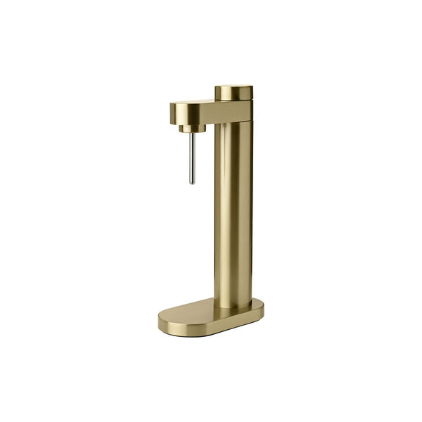 Brus kulsyremaskine, brushed brass, Stelton