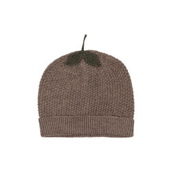 Fruity Beanie, bunny brown melange, Konges Sløjd