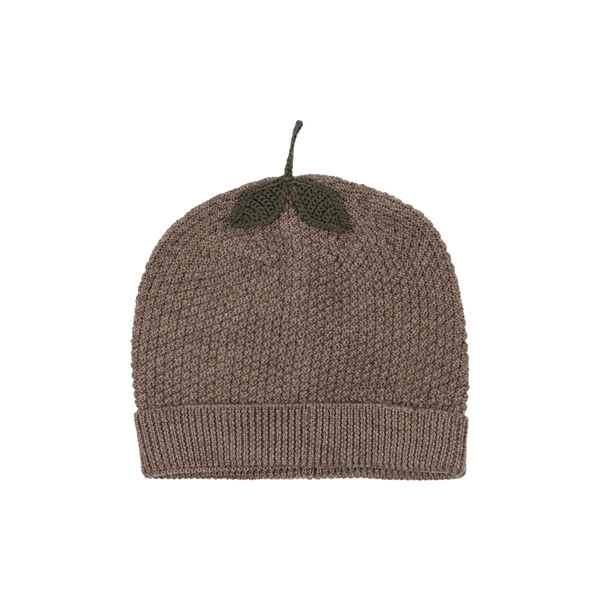 Fruity Beanie, bunny brown melange, Konges Sløjd