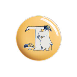 Alfabet lille tallerken T, Moomin Arabia