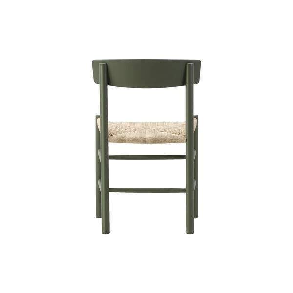 J39 Mogensen stol, khaki green/natur, Fredericia Furniture