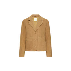 IR Funda Jacket, suede light brown, Atelier R&ecirc;ve