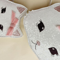 Tut Kitty Shoulder Bag, buttercream, Konges Sl&oslash;jd