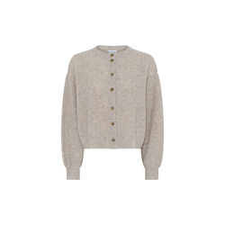 Sisse Cardigan, sand melange, LA RŌUGE