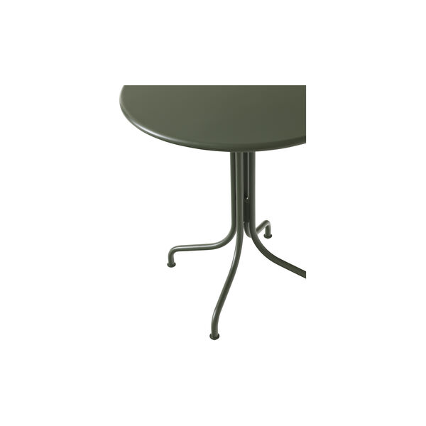 Thorvald SC96 Outdoor Caf&eacute; Table Round, bronze green, &Tradition