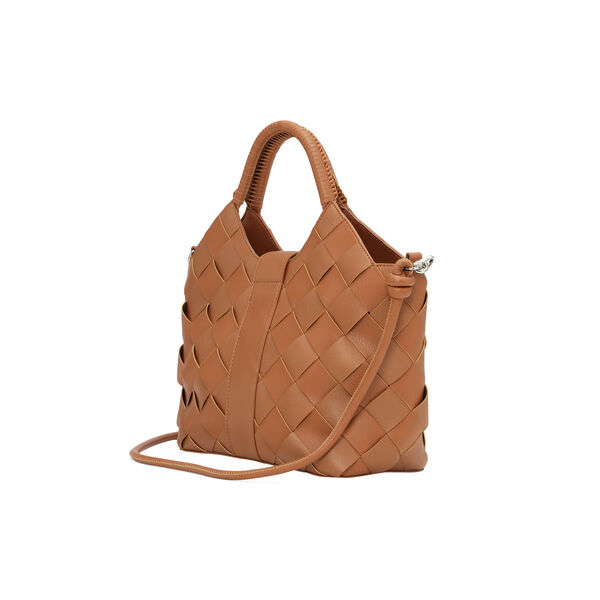 Braided Handbag, cognac, Ilse Jacobsen Hornb&aelig;k