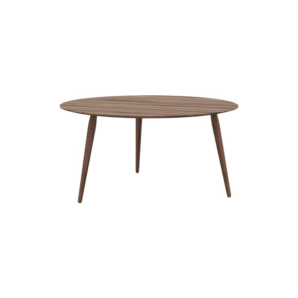 PLAYround &Oslash;90 sofabord, naturolieret valn&oslash;d, Bruunmunch Furniture