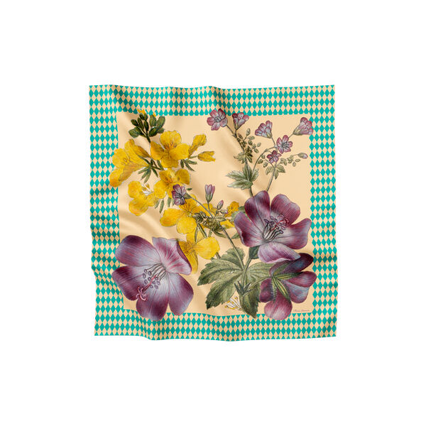 Harlequin Flower silket&oslash;rkl&aelig;de, Flora Danica Denmark