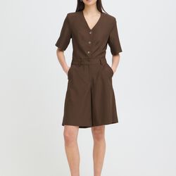 IHFAVA Long Shorts, slate black melange, ICHI