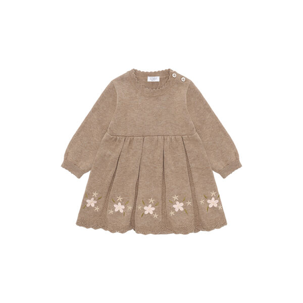 Hcklara Flower Everyday Dress, biscuit Hcklara Flower Everyday Dress, biscuit, Hust & Claire