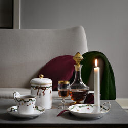 Stjerne Riflet Jul lysestage, Royal Copenhagen