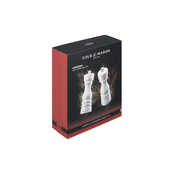 London Salt and pepper set, hvid, Cole & Mason