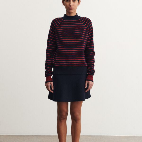 Skirt, dark navy, FUB