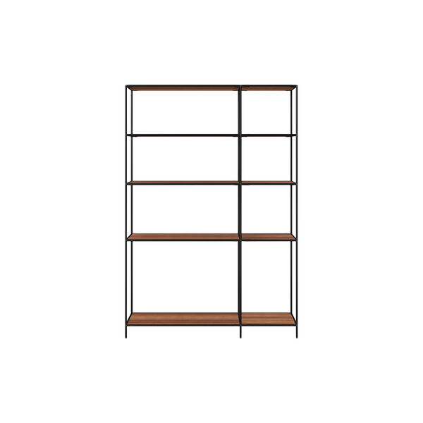 Original&nbsp;Shelf&nbsp;1+1, walnut, Abstracta&reg; System