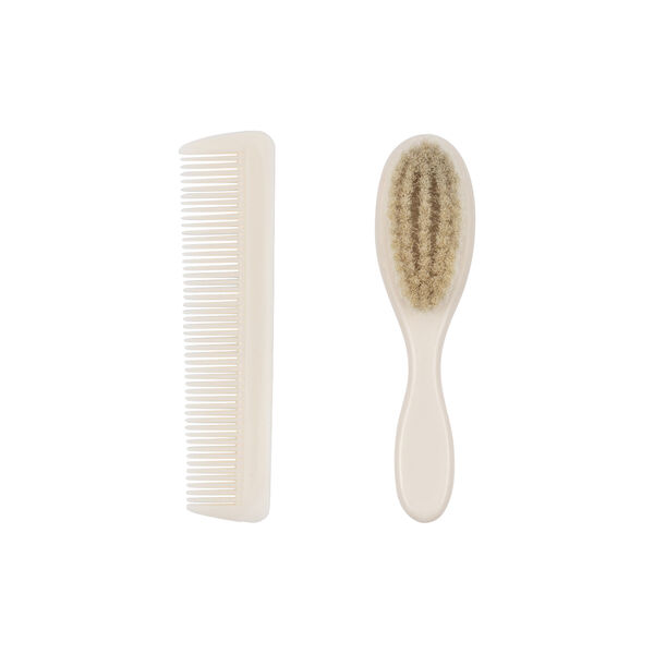 Baby Hairbrush Set, beige, Konges Sløjd