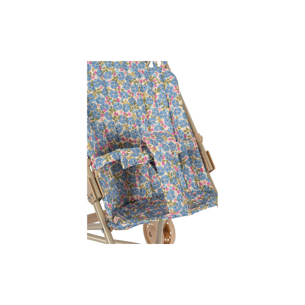 Doll Stroller, fleur rosier, Konges Sløjd