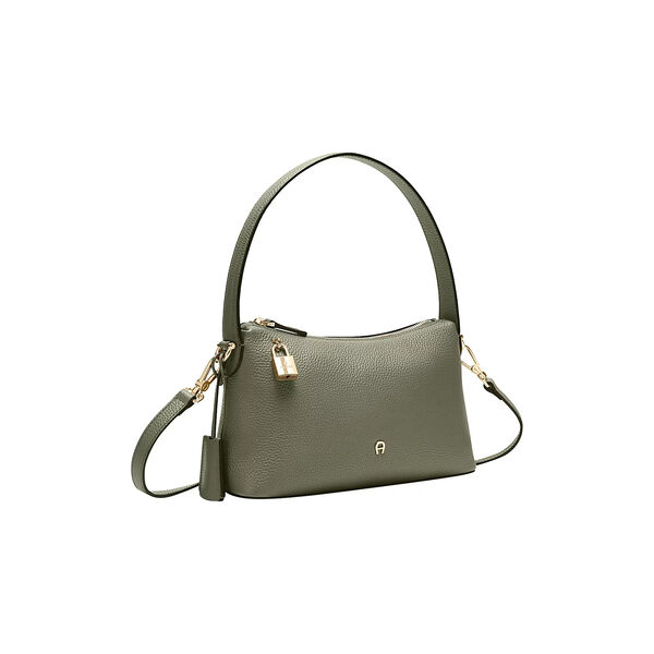 Delia Hobo Bag S, moss green, Aigner