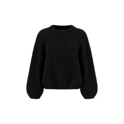 Rosie Mohair Strik Pullover | Black, Americandreams