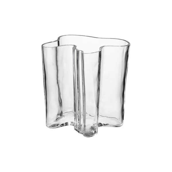 Alvar Aalto vase 20 cm, klar, Iittala