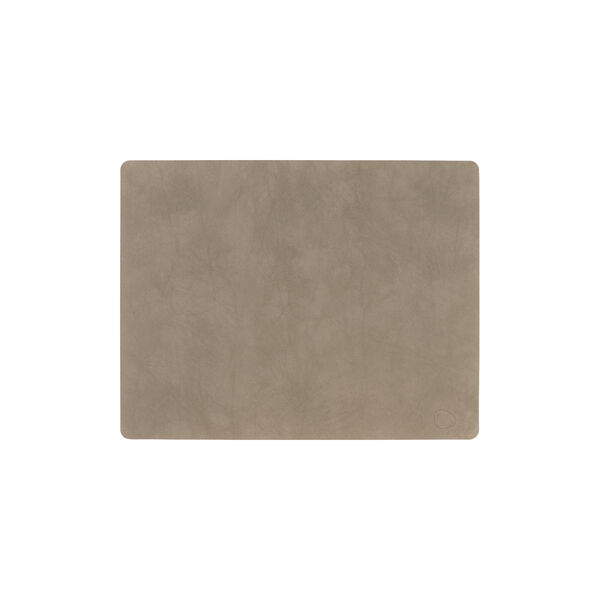 Nupo d&aelig;kkeserviet Square L, nomad grey, LIND DNA
