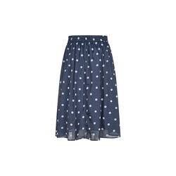 EllaLL Midi Skirt, dark blue, Lollys Laundry