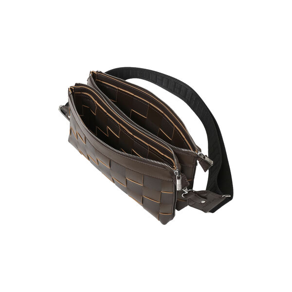 Braided Cross-Body, chocolate brown, Ilse Jacobsen Hornb&aelig;k