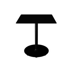 PICO Café Table with Round Base 70x70, black, HOUE