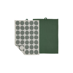 Bubbles viskestykke, pine green, Södahl