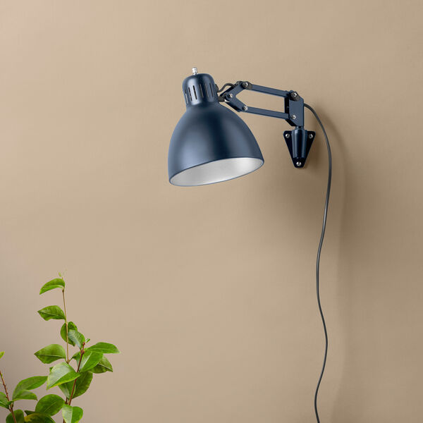 ARCHI W1 væglampe, sea blue, Nordic Living