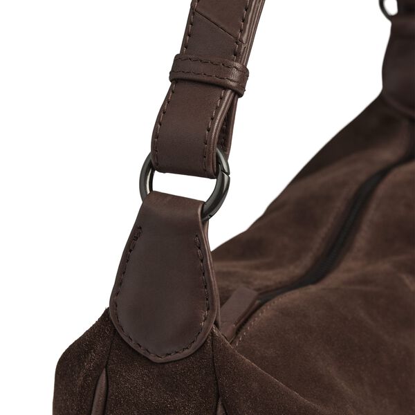 MuseMBG Bag Suede, dark brown, Markberg