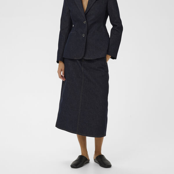 DeirdraIW Denim Skirt, dark blue denim, InWear