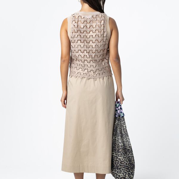PHOEBE long skirt, sand, Coster Copenhagen