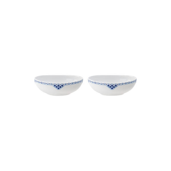 Prinsesse oval sk&aring;l 37 cl, 2 stk, Royal Copenhagen