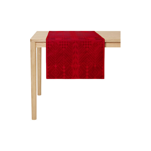 CHRISTMAS bordl&oslash;ber, deep red, Georg Jensen Damask