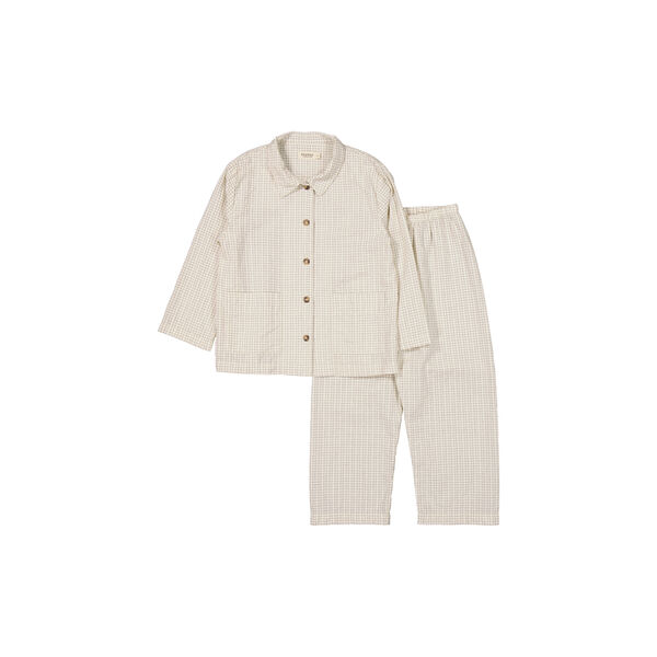 Pajama Set, deep lake check Pajama Set, deep lake check, MarMar Copenhagen