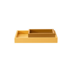 ARRANGE - s&aelig;t af 2 bakker, acacia/amber, Montana Furniture