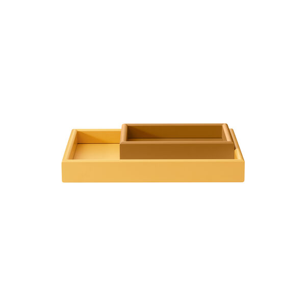 ARRANGE - s&aelig;t af 2 bakker, acacia/amber, Montana Furniture